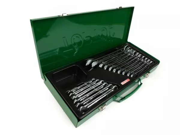 Moersleutelset -TOPTUL Hi-Performance- 6, 7, 8, 9, 10, 11, 12, 13, 14, 15, 16, 17, 18, 19, 22, 24mm - 16 stuks