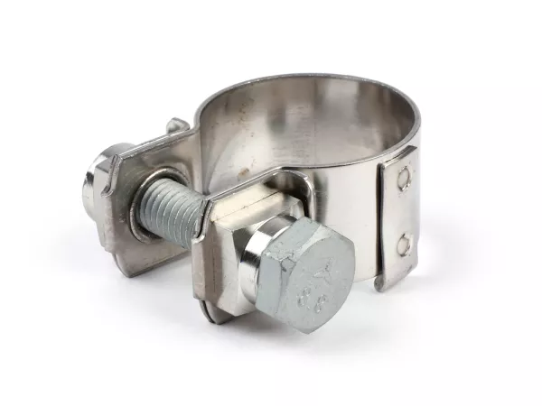Exhaust manifold clamp -PIAGGIO- Vespa GTS 125 (ZAPMA3100, ZAPMA3200, ZAPMA3700, ZAPMD3200), Vespa GTS 150 (ZAPMA3200, ZAPMA3100), Vespa GTS Super 125 (ZAPMA3100, ZAPMA3200, ZAPMA3700, ZAPMD3200), Piaggio Liberty 125 (RP8M89100, RP8M89130, RP8MA4100), Pia