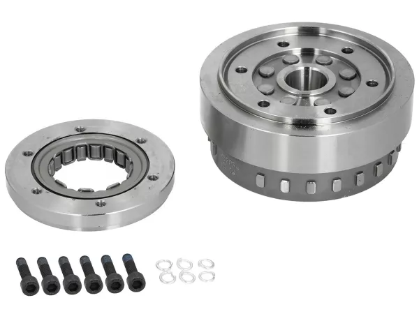 Flywheel -PIAGGIO- Vespa GTS 300 (ZAPM45200, ZAPM45202, ZAPMA3300), Vespa GTS Super 300 (ZAPM45200, ZAPM45202, ZAPMA3300), Vespa GTV 300 (ZAPMA3302), Aprilia SR Max 300 (ZAPM3560, ZD4M3560), Piaggio Beverly 300 (ZAPM69200, ZAPMA2100), Piaggio MP3 300 (ZAP
