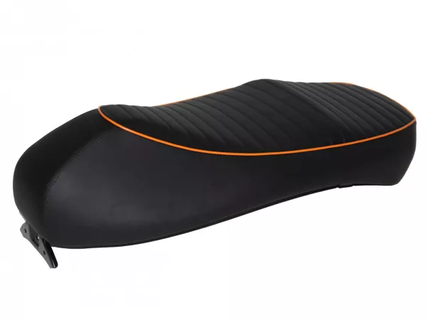 Zitting zwart, bies oranje -PIAGGIO- Vespa GTS 125 (ZAPM313), Vespa GTS 250 (ZAPM451), GTS 125 i.e. Super (ZAPM453), Vespa GTS 300 i.e. Super (ZAPM452) - (-2014)