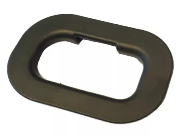 Edge protector, oval, black for frame -PIAGGIO- Vespa GTS 125 (ZAPMA3100, ZAPMA3200, ZAPMA3700), Vespa GTS 150 (ZAPMA3200, ZAPMA3100), Vespa GTS 300 (ZAPMA3300), Vespa GTS HPE 300 (ZAPMA3600, ZAPMD310), Vespa GTS Super 125 (ZAPMA3100, ZAPMA3200, ZAPMA3700