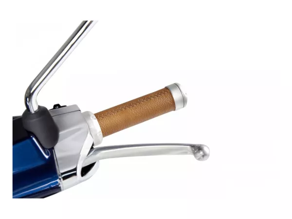 Griffe -PIAGGIO, Luxury, Leder, hellbraun, Ø 22,5-24mm-