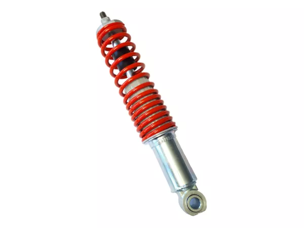 Shock absorber front -PIAGGIO, 275mm, red spring- Vespa Primavera 125 (ZAPM81100, ZAPM81101, ZAPMA1100), Vespa Primavera 150 (ZAPM81200, ZAPM81201), Vespa Primavera 50 (ZAPC53100, ZAPC53200, ZAPC53300, ZAPC53302), Vespa Sprint 125 (RP8M82111, ZAPM81300, Z