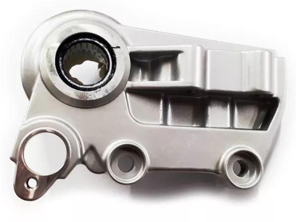 Remankerplaat - remklauwbevestiging voor -PIAGGIO- Vespa GTS 125 (ZAPMA3100, ZAPMA3200, ZAPMA3700), Vespa GTS 150 (ZAPMA3200, ZAPMA3100), Vespa GTS 300 (ZAPMA3300), Vespa GTS HPE 300 (ZAPMA3600, ZAPMD310), Vespa GTS Super 125 (ZAPMA3100, ZAPMA3200, ZA