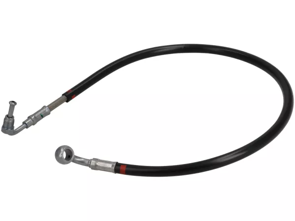 Brake hose lhs between brake master cylinder and ABS -PIAGGIO- Vespa GTS HPE 300 (ZAPMA3600), Vespa GTS Super 125 (ZAPMA3700), Vespa GTS Super HPE 300 (ZAPMD3100, ZAPMD3101, ZAPMD3102)