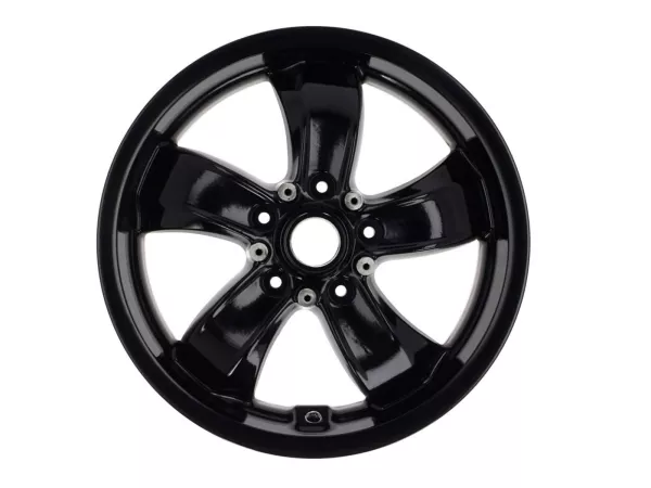 Wheel rim -PIAGGIO, GTS V2021- Super Sport (2017-) - black, (3.00x12)inch - 5 spokes- Vespa GT, GTL, GTS, GTV 125-300cc - rear