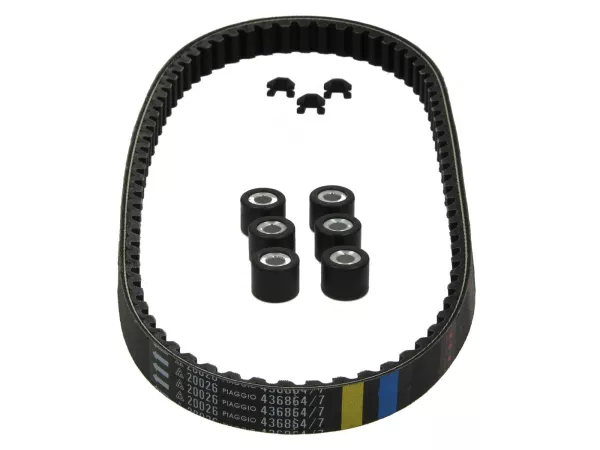 Inspektionssats -PIAGGIO, V-Belt Smart Kit- Vespa Primavera 50 (ZAPC53200), Vespa Sprint 50 (ZAPC53201), Piaggio NRG 50 (ZAPC3200000001001, ZAPC45300, ZAPC3200001000001, ZAPC2200000001001, ZAPC3200002000001, ZAPC45100, ZAPC2100000001001, ZAPC2100003000001