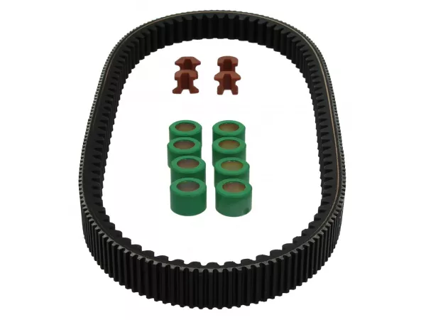 Inspektionssats -PIAGGIO, V-Belt Smart Kit- Piaggio Beverly 400 (ZAPM34300, ZAPM34400), Piaggio MP3 400 (ZAPM59102, ZAPM64200, ZAPM59101, ZAPM5910), Piaggio X8 400 (ZAPM52100), Piaggio XEvo 400 (ZAPM52101), Aprilia Atlantic 400 (ZD4VLB)
