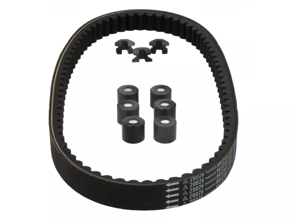 Sevice kit -PIAGGIO, V-Belt Smart Kit- Vespa LX 125 (ZAPM68300, ZAPM68303), Vespa S 125 (ZAPM68301), Vespa 946 125 (ZAPM80100, ZAPM80101), Vespa 946 Red 125 (ZAPM80100, ZAPMA7100, ZAPM80101), Piaggio Fly 125 (RP8M79100)