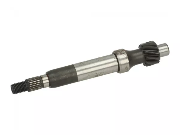 Transmission input shaft / primary shaft Z=11 -PIAGGIO- Vespa ET2, Piaggio TPH, Quartz, Sfera RST, Free, Zip SP. NRG, NRG MC2, NTT, Zip RST, Zip FR, Gilera Storm, Easy Moving