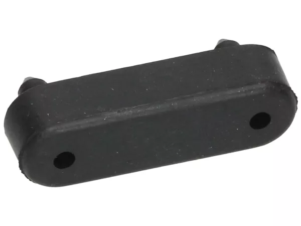 Rubber buffer seat, elongated 50x15x12mm -PIAGGIO- Vespa Cosa 125 (VNR1T), Vespa Cosa 200 (VSR1T), Vespa GT 250 (ZAPM45102), Vespa GT L 125 (ZAPM31100, ZAPM31101), Vespa GT L 200 (ZAPM31200), Vespa GTS 125 (ZAPM31300, ZAPMA3100, ZAPMA3200, ZAPMA3700), Ves
