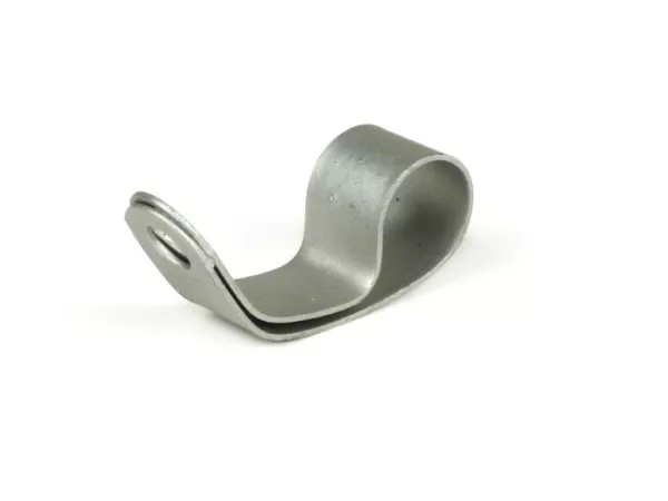 Pinza para latiguillo / cable de freno, Ø=13mm x 12,3mm -PIAGGIO- Vespa GTS 125 (ZAPM31300), Vespa GTV 125 (ZAPM31301), Vespa LX 125 (ZAPM44100, ZAPM44300, ZAPM68100, ZAPM68300, ZAPM68303), Vespa LX 150 (ZAPM44200, ZAPM44400, ZAPM68400), Vespa LX 50 (ZAPC