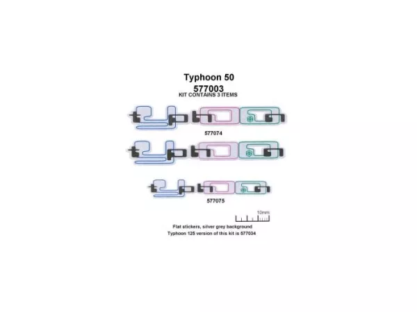 Set di decalcomanie -PIAGGIO- Piaggio TPH