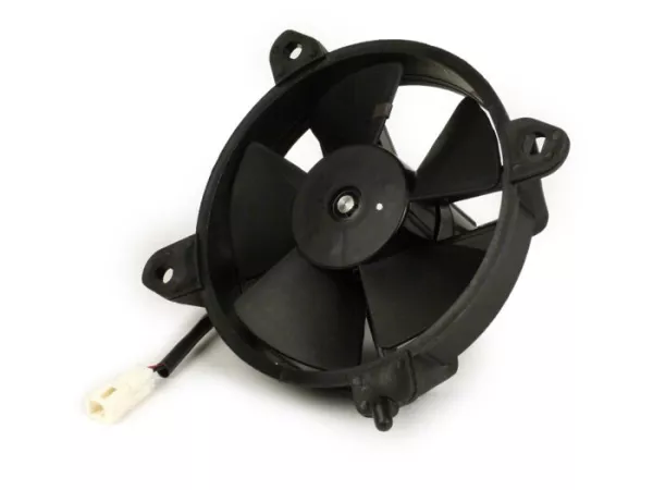 Ventilator voor radiateur -PIAGGIO- Vespa GT 250 (ZAPM45102), Vespa GT L 125 (ZAPM31100, ZAPM31101), Vespa GT L 200 (ZAPM31200), Vespa GTS 125 (ZAPM31300), Vespa GTS 250 (ZAPM45100, ZAPM45101), Vespa GTS 300 (ZAPM45200, ZAPM45202, ZAPMA3300), Vespa GTS HP