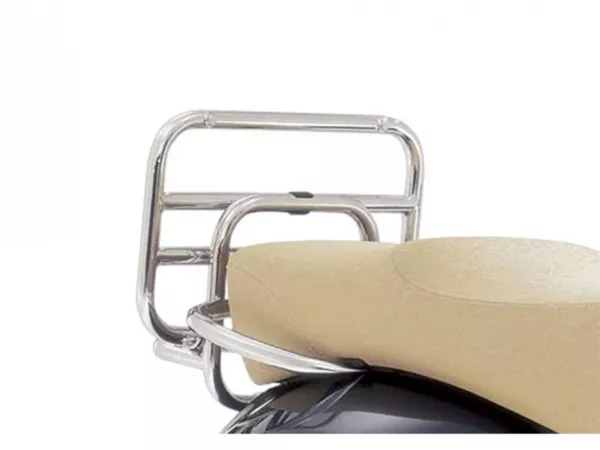 Rak bagasi lipat belakang -PIAGGIO- Vespa GTS 125-300, GTV 125-300 - chrome