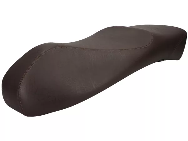 Zitbank, donkerbruin -PIAGGIO- Vespa GTS 125 (ZAPM313), Vespa GTS 250 (ZAPM451), GTS 125 i.e. Super (ZAPM453), Vespa GTS 300 i.e. Super (ZAPM452) - (-2014)