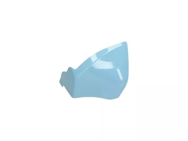 Floorboard end cover rhs -PIAGGIO- Vespa LX 50-150, S 50 - Blue Capri (231/A)