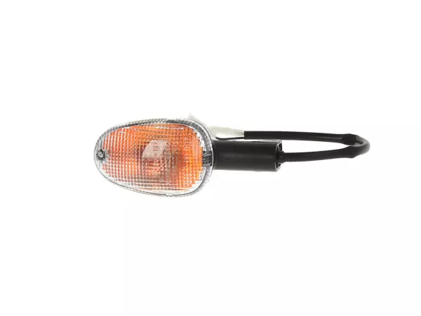 Knipperlicht -PIAGGIO- Gilera Nexus 125-500, Aprilia SR Max 125-300 - wit - achteraan links