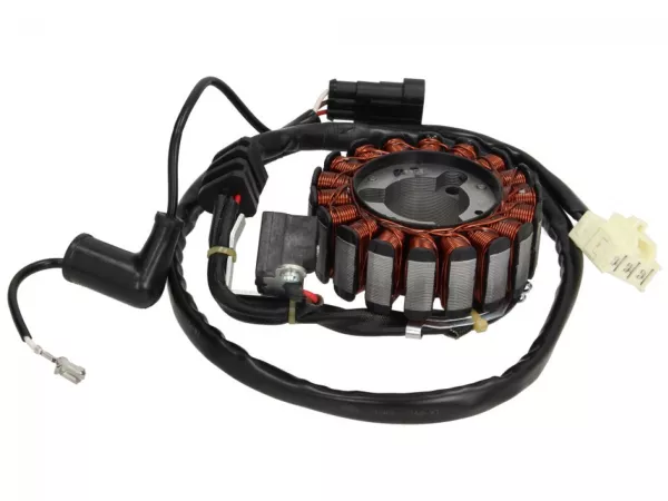 Allumage, stator seulement -PIAGGIO, Kokusan- Vespa GTS 250 (ZAPM45100), Vespa GTS 300 (ZAPM45200, ZAPM45202, ZAPMA3300), Vespa GTS HPE 300 (ZAPMA3600, ZAPMD310), Vespa GTS Super 125 (ZAPM45300, ZAPM45301), Vespa GTS Super 300 (ZAPM45200, ZAPM45202, ZAPMA