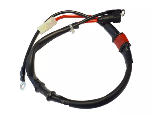 Wire group for electric starter motor -PIAGGIO- Vespa Primavera 50 (ZAPC53200), Vespa Sprint 50 (ZAPC53201), Aprilia SR Motard 50 (METCA4100, ZD4CS5), Piaggio NRG 50 (ZAPC45100, ZAPC45300, ZAPCA7100), Piaggio TPH 50 (METCA4101, METCA4102)