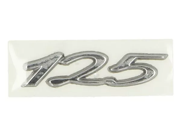 Luggage compartment label 125 -PIAGGIO- Vespa GTS 125 - self-adhesive