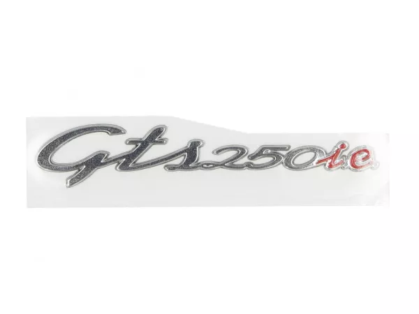Badge side panel -PIAGGIO- GTS 250ie - Vespa GTS 250 (ZAPM45100, ZAPM45101)