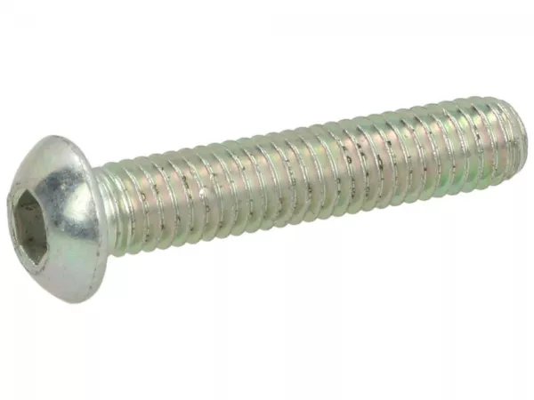 Vite a testa piatta con esagono incassato -ISO 7380- M6 x 30 mm (resistenza 8,8)