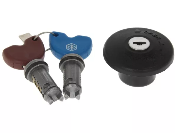 Lock set -PIAGGIO- Piaggio Fly 50-125 4T - Masterkey, Slavekey