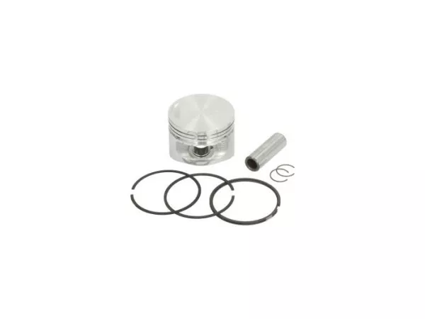 Piston lengkap -PIAGGIO- Vespa LX 125, LXV 125, S 125, Piaggio Fly 125, Liberty 125, Skipper ST 125, TPH 125, X8 125, Aprilia Mojito 125, Sport City One 125, SR Motard 125, Derbi Boulevard 125 - Besi tuang - Kategori (1)