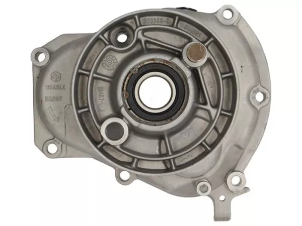 Gearbox cover -PIAGGIO- Vespa ET4 125 (ZAPM19000), Vespa ET4 150 (ZAPM19000), Vespa LX 125 (ZAPM44100, ZAPM44300, ZAPM68100), Vespa LX 150 (ZAPM44200, ZAPM44400), Vespa LXV 125 (ZAPM68102, ZAPM44301), Vespa S 125 (ZAPM44302, ZAPM68101), Vespa S 150 (ZAPM4