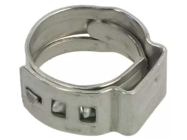 Abrazadera de manguera Ø=12,3mm (abrazadera de oreja simple) -PIAGGIO-