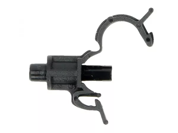 Pinza de sujeción para mazo de cables, negra -PIAGGIO- Vespa GT 250 (ZAPM45102), Vespa GTS 125 (ZAPMA3100, ZAPMA3200, ZAPMA3700), Vespa GTS 150 (ZAPMA3200, ZAPMA3100), Vespa GTS 300 (ZAPMA3300), Vespa GTS HPE 300 (ZAPMA3600, ZAPMD310), Vespa GTS Super 125
