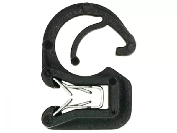 Retaining clip for wiring loom, black -PIAGGIO- Vespa GT 250 (ZAPM45102), Vespa GTS 125 (ZAPM31300), Vespa GTS HPE 300 (ZAPMD310), Vespa GTS Super HPE 300 (ZAPMD3100), Vespa GTV 125 (ZAPM31301), Vespa GTV 250 (ZAPM45102), Vespa GTV 300 (ZAPM45201), Vespa