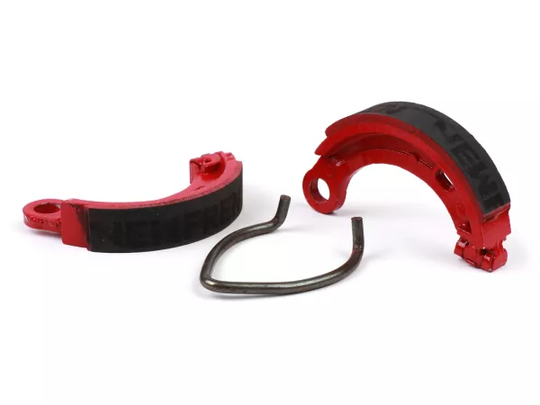 Pastilla de freno -NEWFREN Pro Race- Delantera Piaggio Bravo, Ciao, Boxer, Si, 90mm con llanta de aluminio