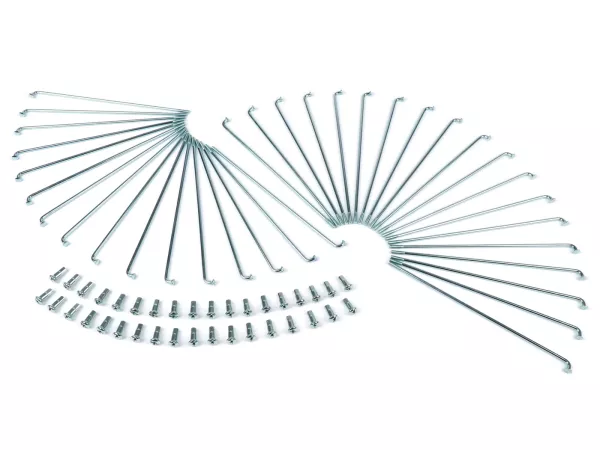 Spaakset -OEM- Piaggio Bravo, Boxer, Ciao 17 inch (achterwiel)