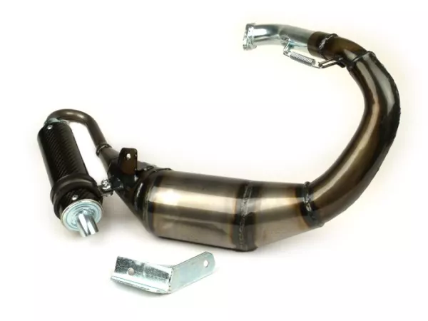 Avgasrör -SIMONINI- Vespa PK125 S/XL/ETS vänster Evo - kolfiber