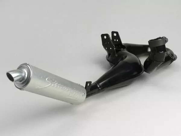 Avgasrör -SIMONINI- Vespa PX200 - Ljuddämpare i aluminium