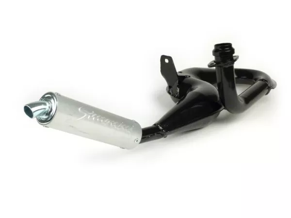 Avgasrör -SIMONINI- Vespa T5 125cc - Ljuddämpare i aluminium