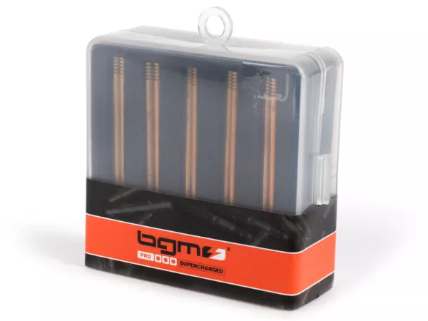 Jeu aiguilles -BGM PRO XL- compatible pour Keihin/Stage6/BGM/Koso PE20, PWK24, PWK26, PWK28, PWK30 (HKJ, HLJ, JJK, JJL, JJM, JJN, JJQ, JJS, JLJ, KLK)
