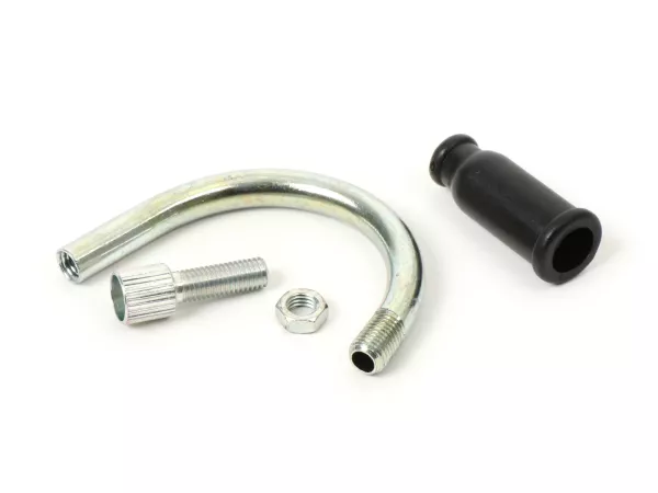 Styrsats för gasvajer (gasvajerböj) -MALOSSI- M6 x 0,75 - 160°
