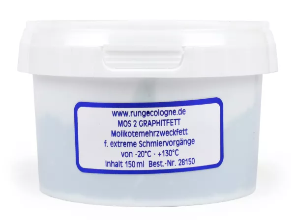 Molykote grease MoS2 molybdenum disulfide -RUNGE- 150ml