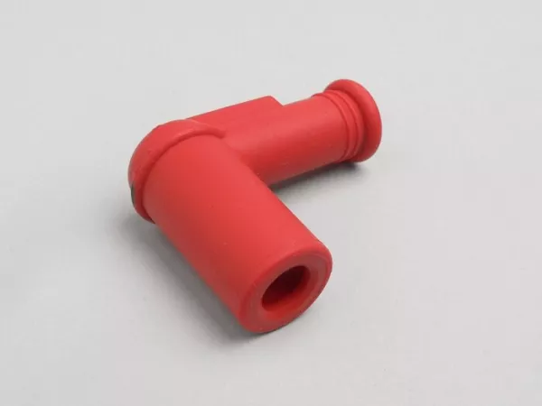 Spark plug cap -CHAMPION- Rubber - Red - 5kΩ