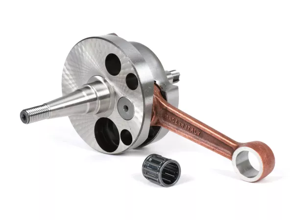 Cigüeñal -TAMENI estándar, válvula rotativa, carrera=57mm, biela=105mm- Vespa VNB, VBA, VBB, T4, Super