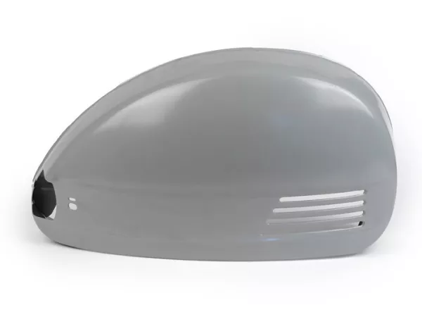 Side panel with ventilation slots rhs -LML- Vespa PX80, PX125, PX150, PX200, T5 125cc (models with indicators) - internal fastener