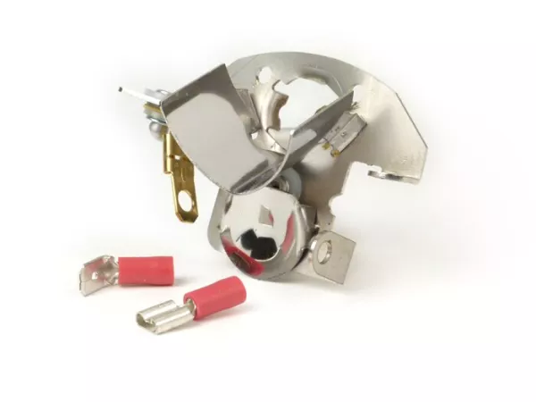 Birnenhalter Reflektor -OEM QUALITÄT- Vespa Schwanenhals - Vespa V50, GS150 / GS3 (deutsch)