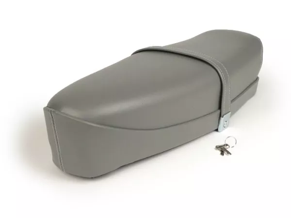 Banqueta -VESPA ET3- V50, PV125, ET3 - con cerradura - gris