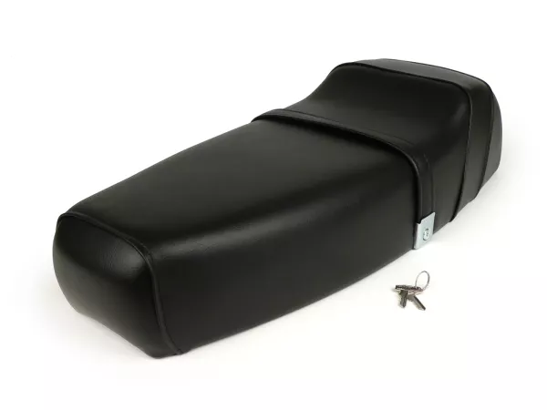 Zitbank -MADE IN ITALY Super Corsa- Vespa PX - Zwart