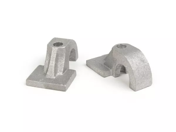Fixations de béquille centrale -Qualité OEM, Ø=16mm- Vespa (Bj 1958-1961) VNA1T (30505-), VNA2T, VBA1T, VNB1T, VNB2T (-9000), VBB1T (-17450), GL150 (VGLA1T -32000)T4 - coulée (fixation en un trou)
