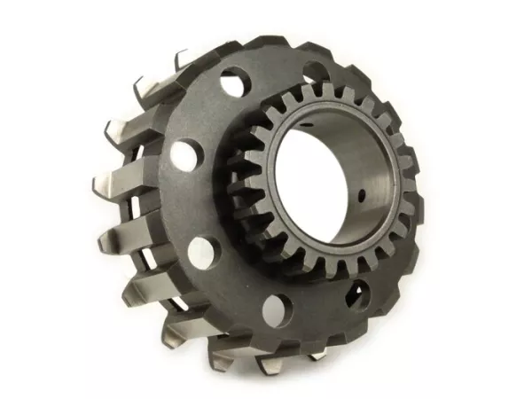 Pinion kopling -DRT- Vespa Cosa2, PX (dari tahun 1995) - untuk roda utama Polini 64 gigi (bergigi lurus) - 23 gigi