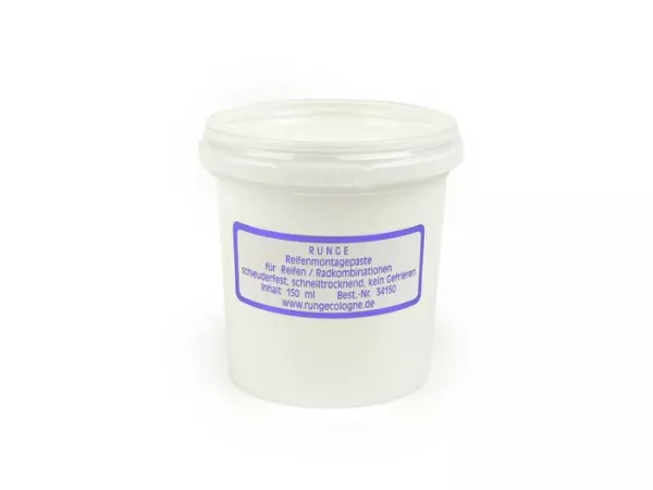 Pasta pemasangan ban berwarna putih -RUNGE- 150ml